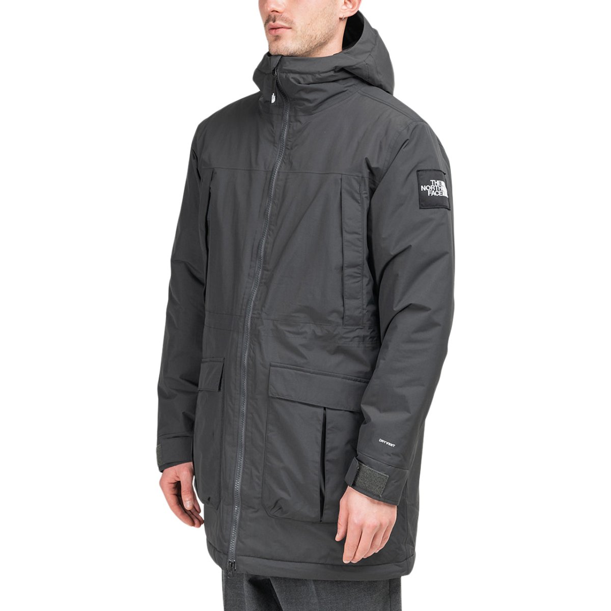 The north face storm peak jacket in dark grey sale