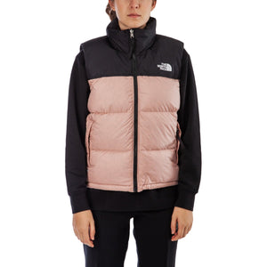 The North Face W 1996 Nuptse Weste (Rosa / Schwarz)  - Allike Store