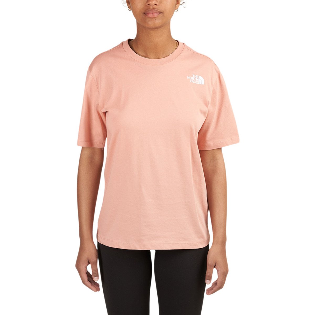The North Face WMNS Relaxed Redbox Tee (Rosa)  - Allike Store