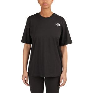 The North Face WMNS Relaxed Redbox Tee (Schwarz)  - Allike Store