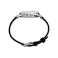 Timex Archive Marlin Automatic x Peanuts Snoopy and Woodstock 40mm Leather Strap (Silber / Schwarz)  - Allike Store