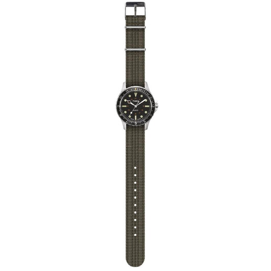 Timex Archive Navi Harbor 38mm (Olive / Silber)  - Allike Store