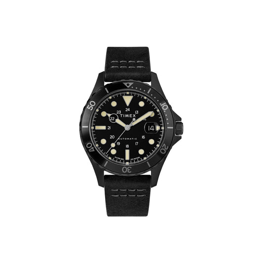 Timex Archive Navi XL Automatic 41mm (Schwarz)  - Allike Store