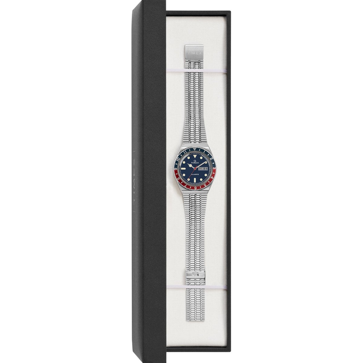 Timex Archive Q Diver Reissue 38mm (Blau / Rot)  - Allike Store