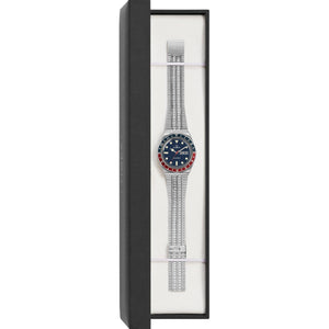 Timex Archive Q Diver Reissue 38mm (Blau / Rot)  - Allike Store