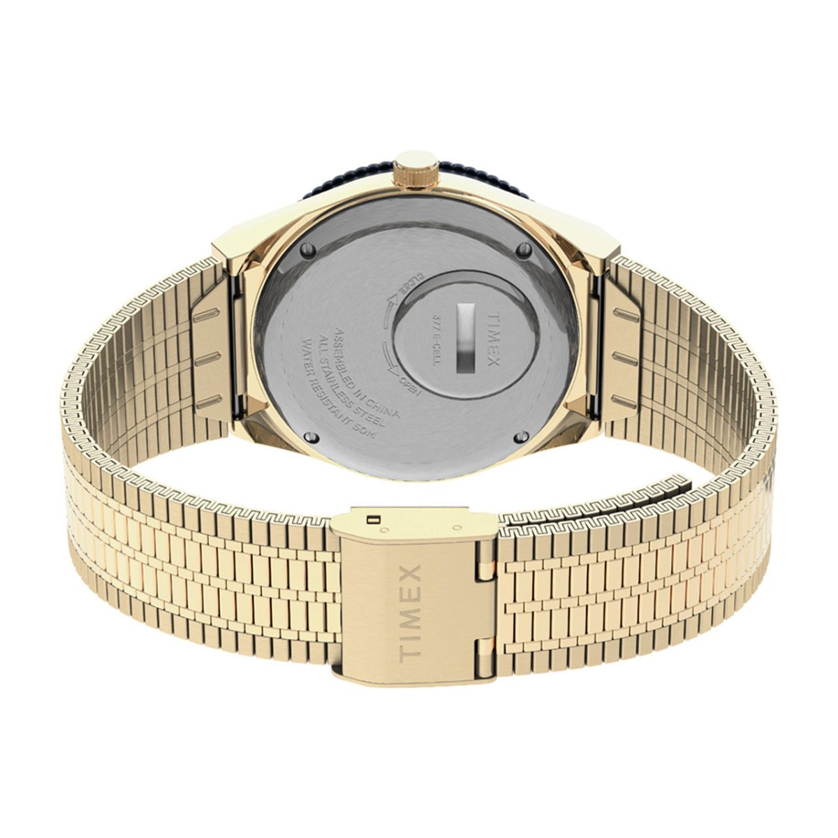 Timex Archive Q Diver Reissue 38mm (Gold / Blau)  - Allike Store