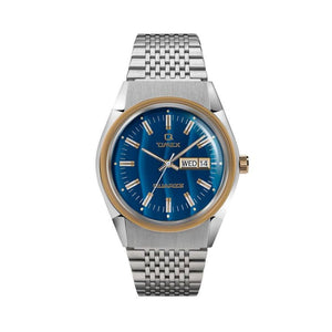 Timex Archive Q Falcon Eye Reissue 38mm (Silber / Blau)  - Allike Store
