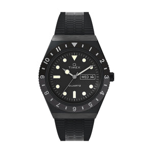 Timex Archive Q Timex Reissue 38mm Stainless Steel Bracelet (Schwarz / Silber)  - Allike Store