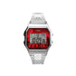 Timex T80 x Stranger Things 34mm Stainless Steel Bracelet Watch (Silber)  - Allike Store
