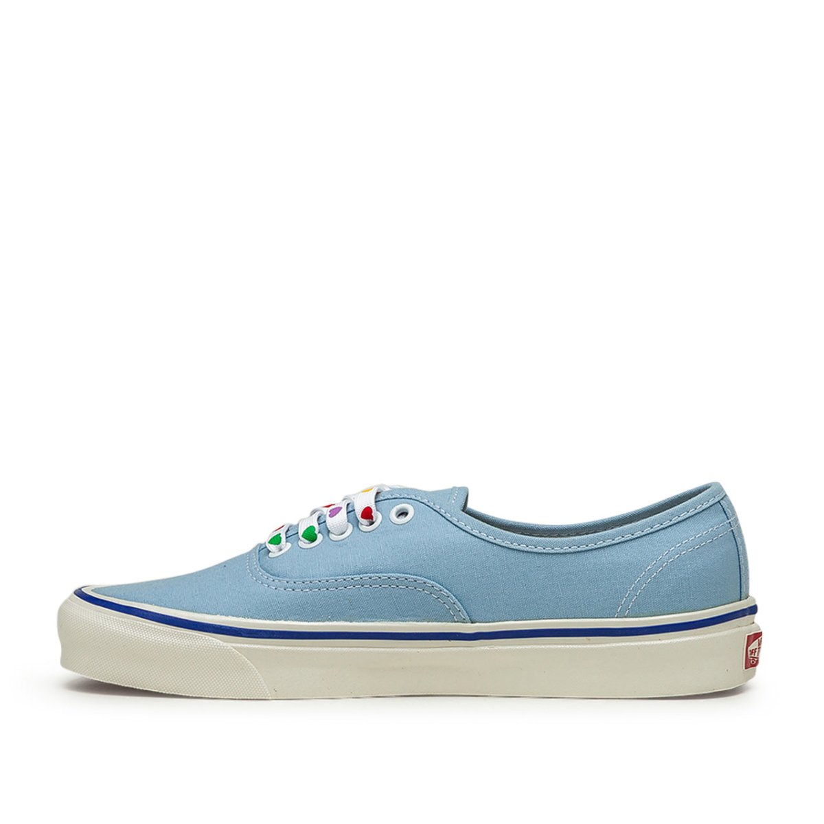 Vans authentic recycled plastic plimsolls store in blue