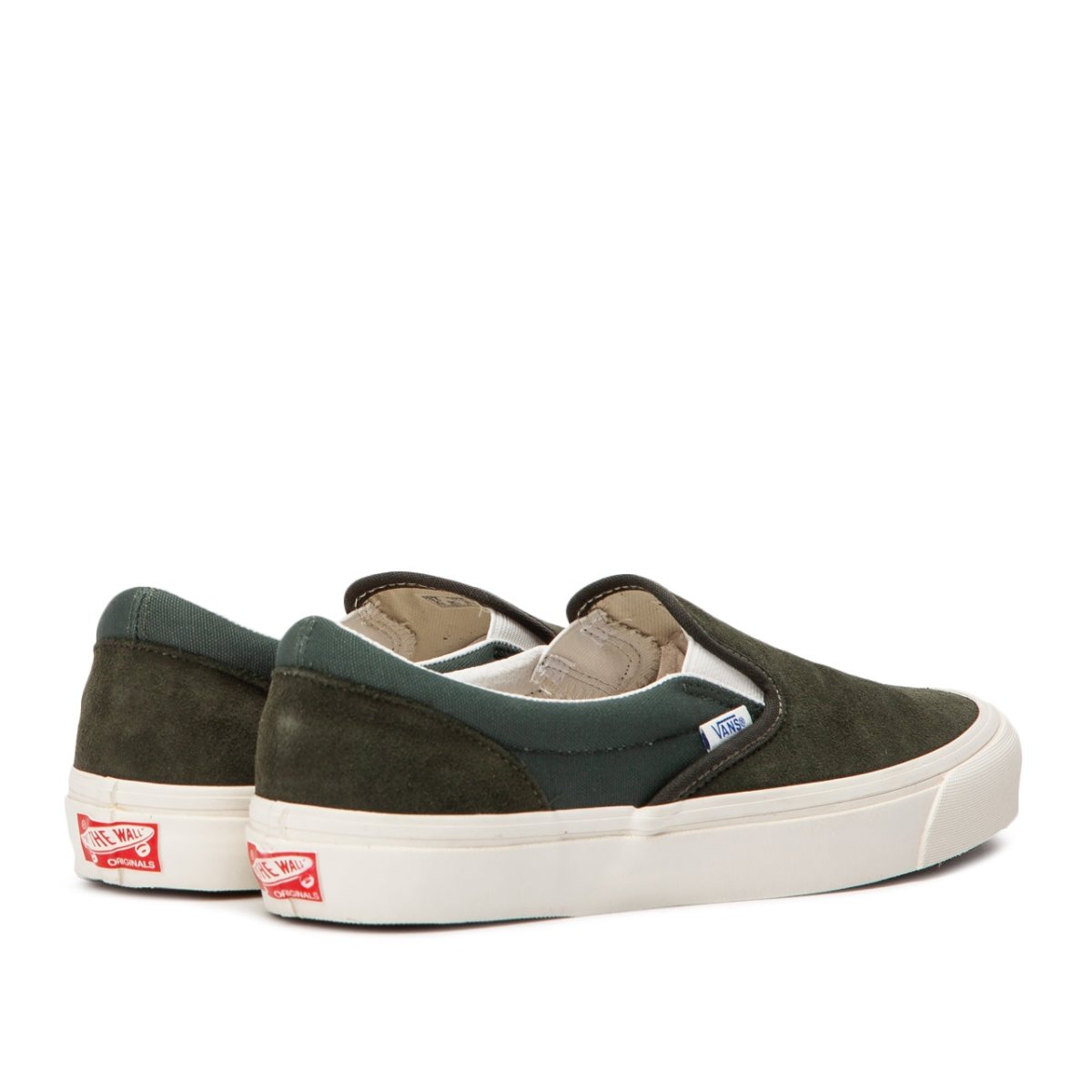 Olive green hotsell vans classic