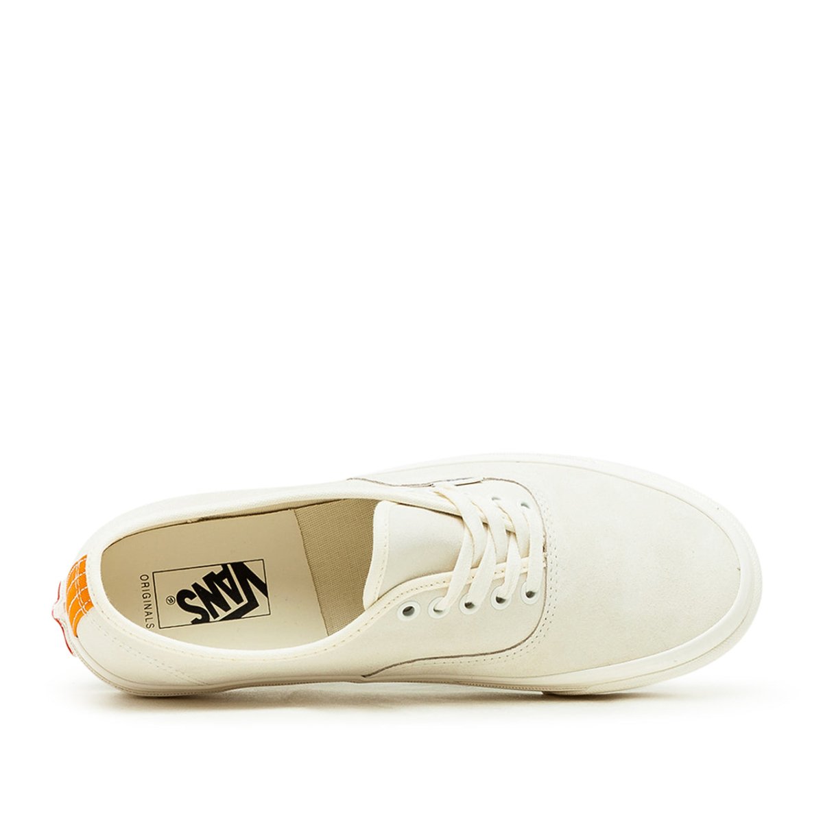 Vans Vault OG Authentic LX (Cream / Orange)  - Allike Store