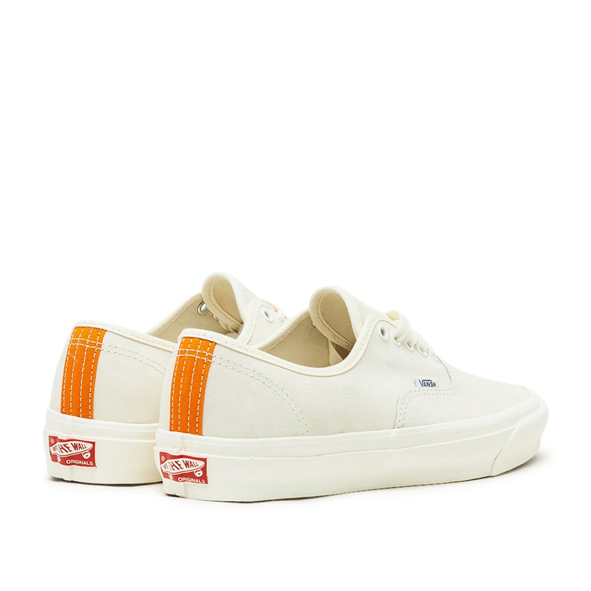 Vans Vault OG Authentic LX (Cream / Orange)  - Allike Store