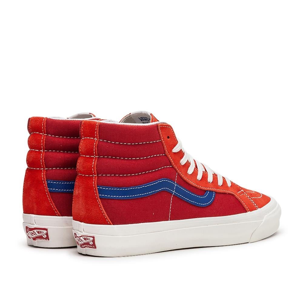 Vans Vault OG Sk8-Hi LX (Rot / Orange / Blau) VN0A4BVBXEN1 – Allike Store