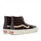Vans Vault UA OG Sk8-Hi LX (Blaugrau / Dunkelbraun)  - Allike Store
