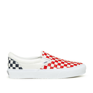 Vans Vault UA OG Slip-On LX (Rot / Weiss)  - Allike Store