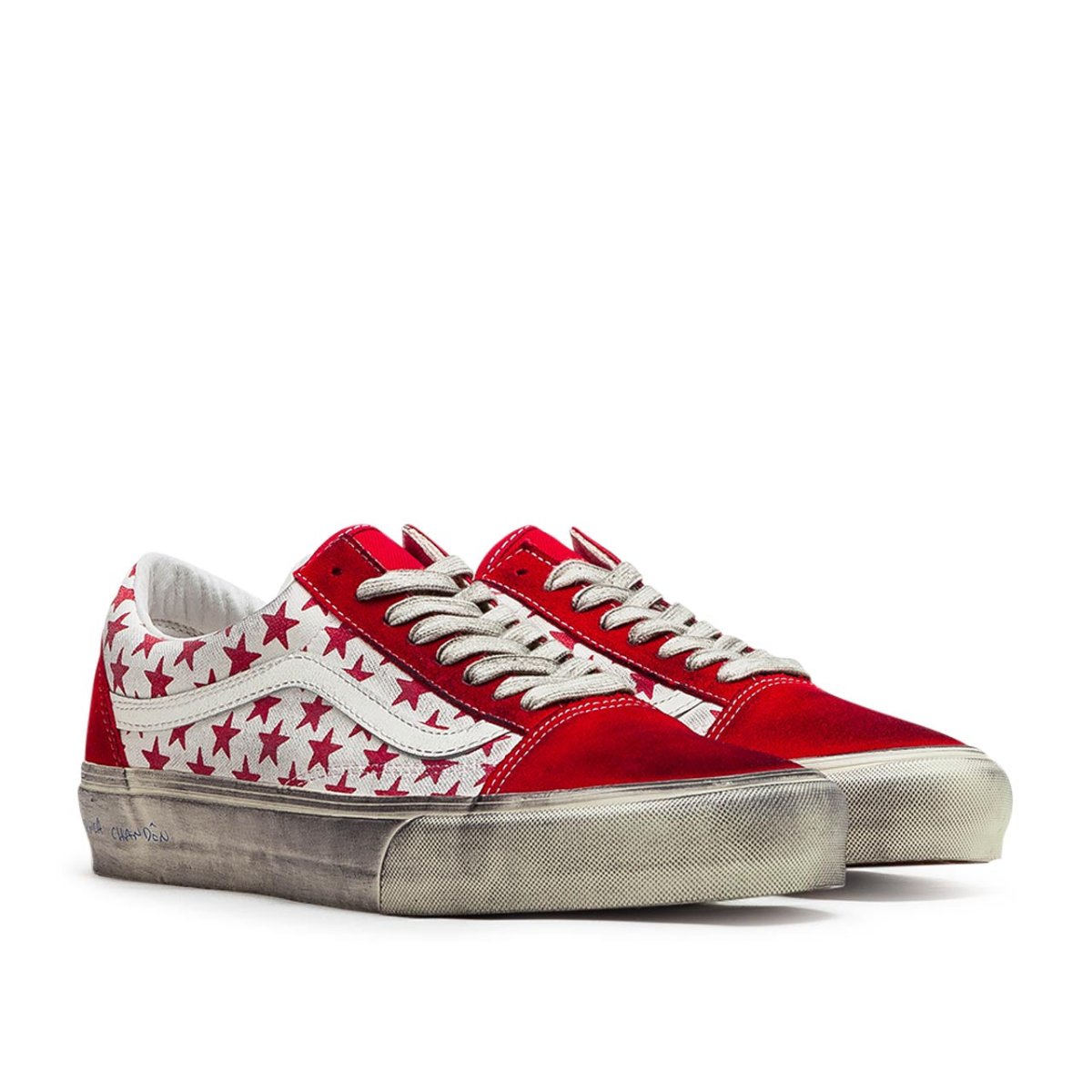 Vans Vault x Bianca Chandôn UA Old Skool VLT LX (Rot / Weiß)  - Allike Store