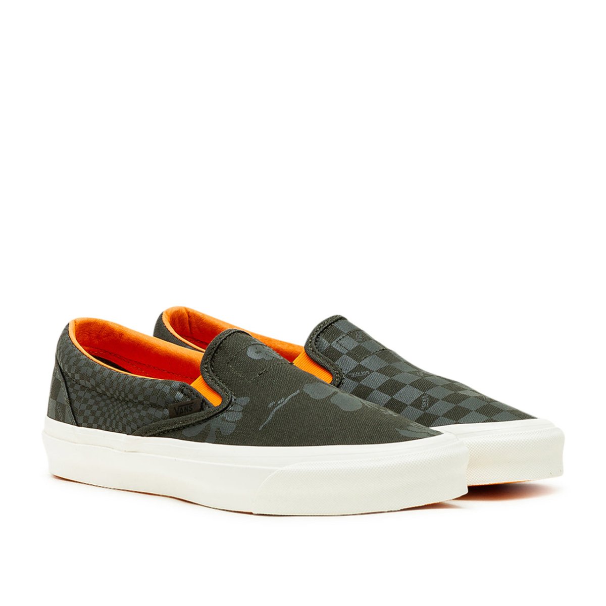 Vans Vault x Porter by Yoshida OG Classic Slip-On (Olive / Orange)