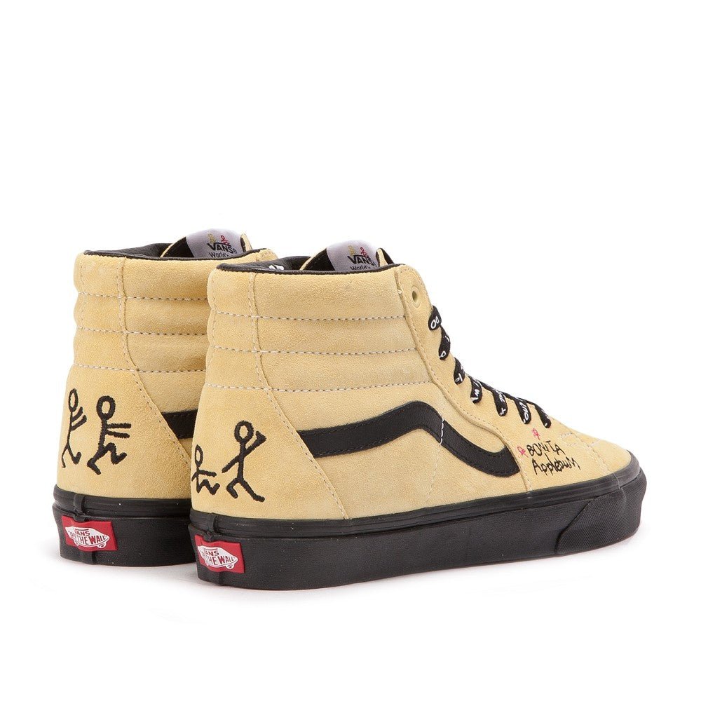 Vans x A Tribe Called Quest Sk8 Hi ATCQ Track Mellow Yellow Black VA38GER31 Allike Store