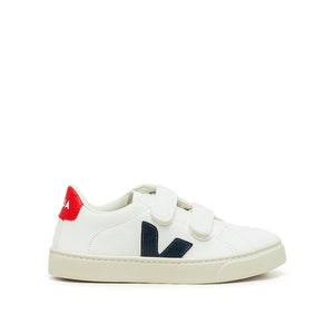 Veja Kids Esplar Velcro Chromefree (Weiß / Navy / Rot)  - Allike Store