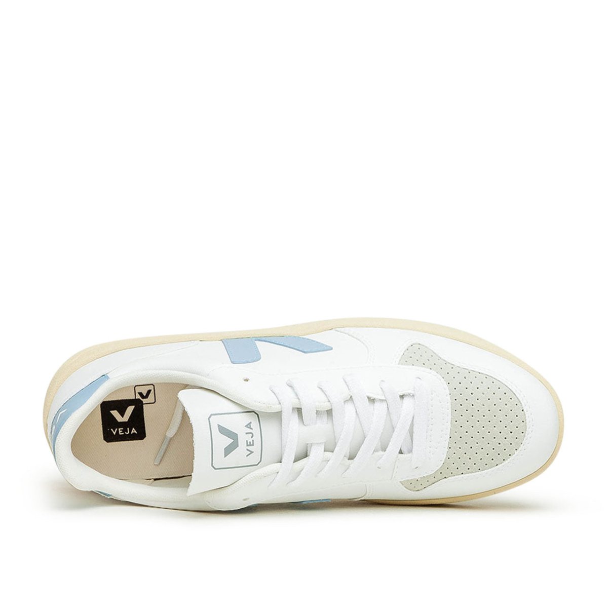 VEJA Pack Man V-10 CWL WHITE STEEL (Weiß / Hell Blau)  - Allike Store