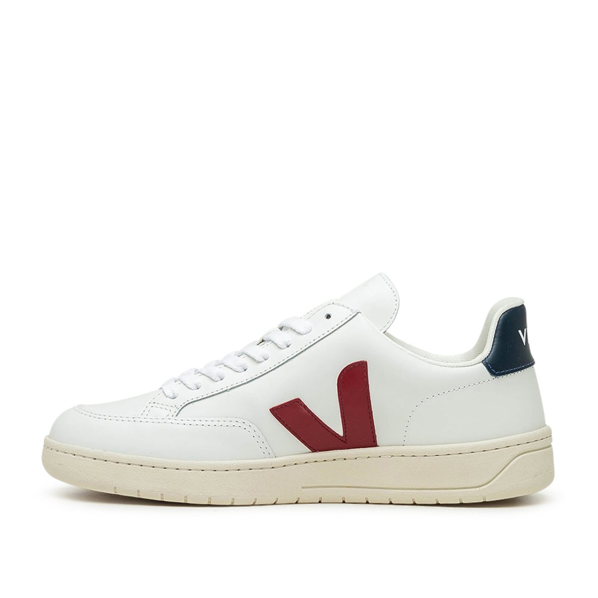 VEJA Pack Man V-12 Leather Extra (Weiß / Rot)  - Allike Store
