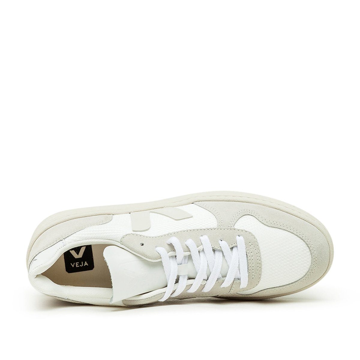 Veja V-10 B-Mesh (Weiß / Natural)  - Allike Store