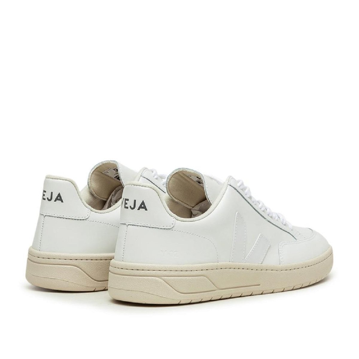 Veja V-12 Leather (Weiß)  - Allike Store