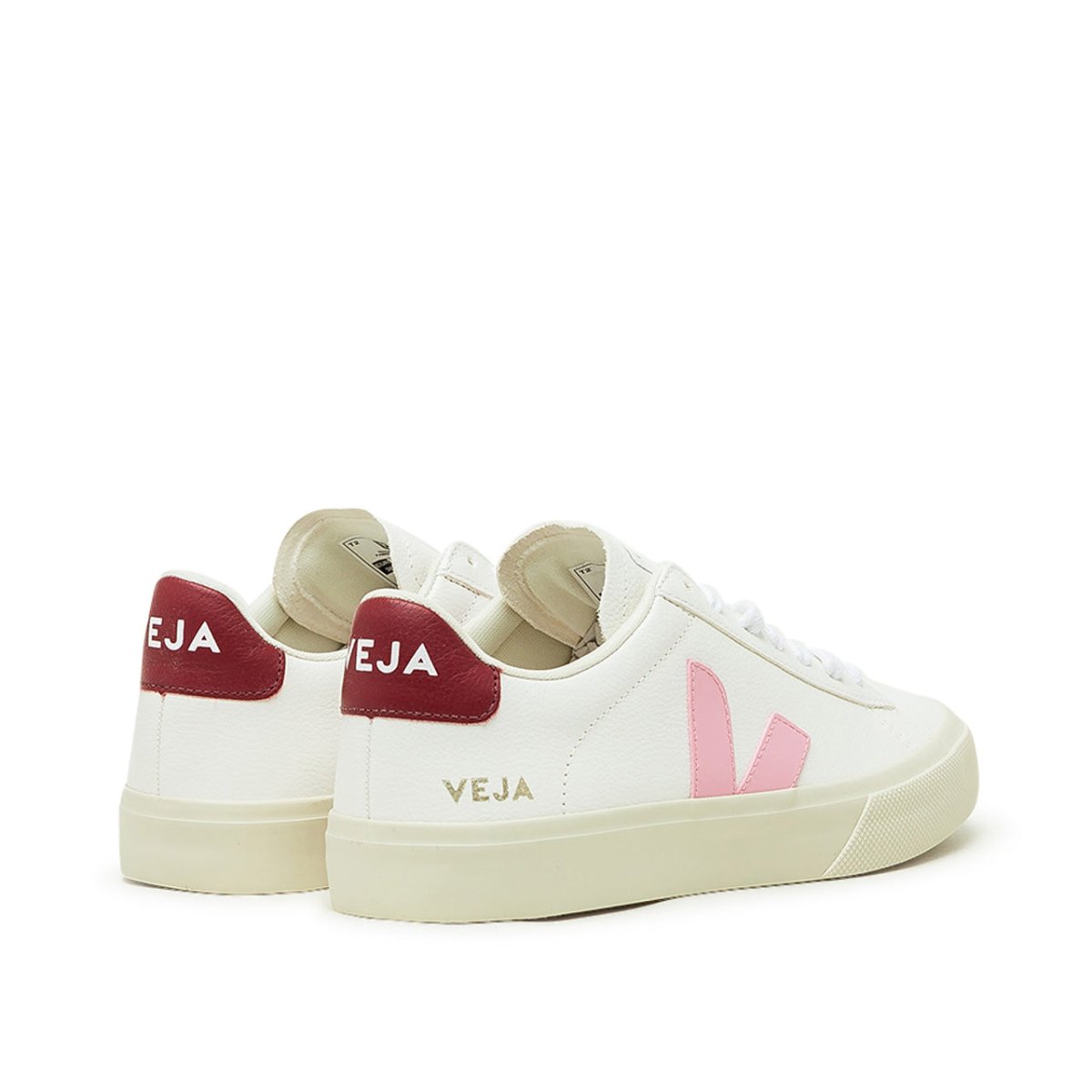 Veja WMNS Camp Chromefree (Weiß / Rosa / Rot)  - Allike Store