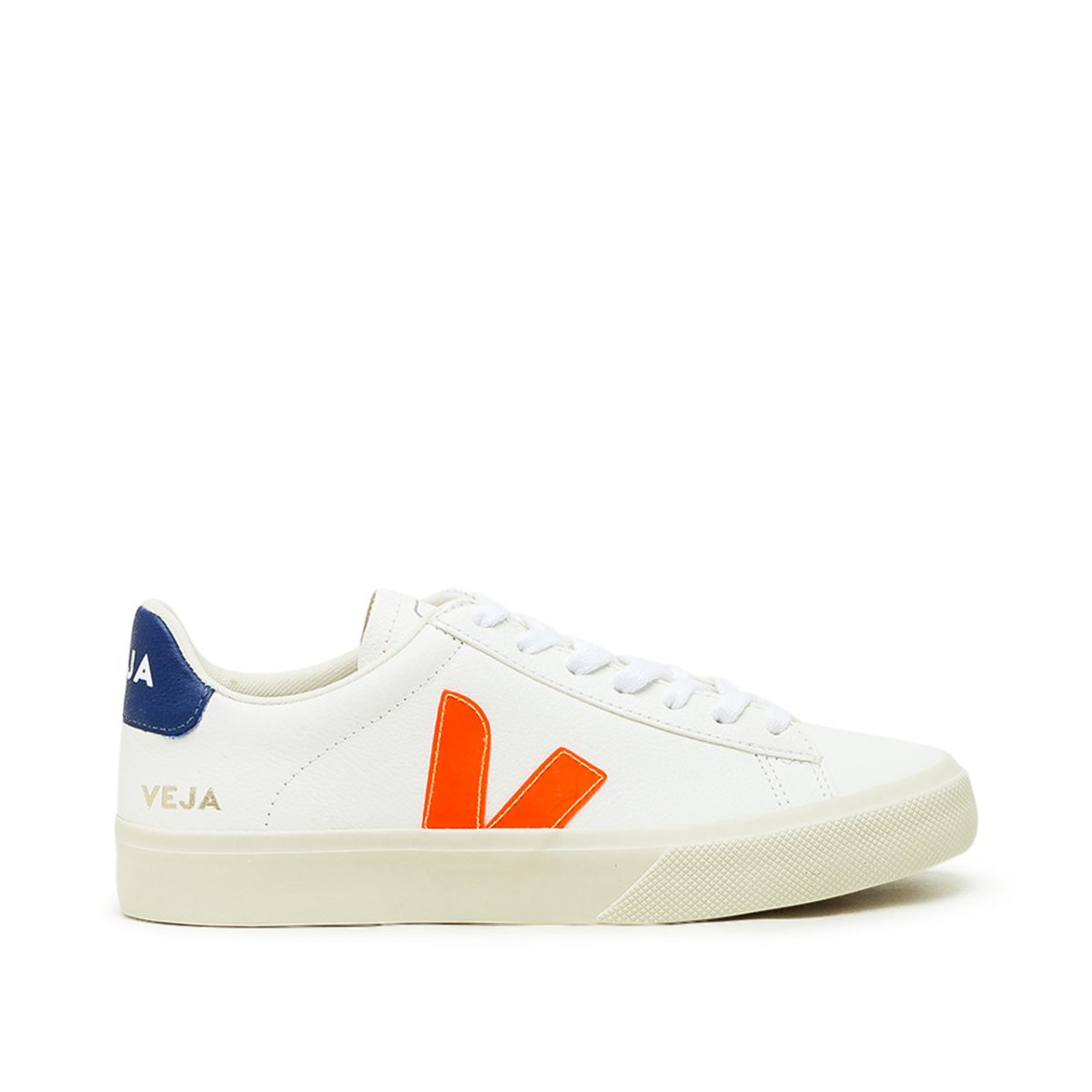 Veja WMNS Campo Chromefree (Weiß / Orange / Navy)  - Allike Store