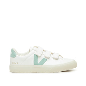 Veja WMNS Recife Logo Chromefree Leather (Weiss / Grün)  - Allike Store