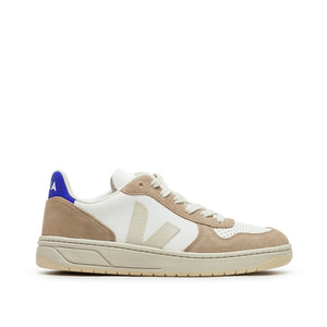 Veja WMNS V-10 Chromefree Leather (Weiß / Beige)  - Allike Store