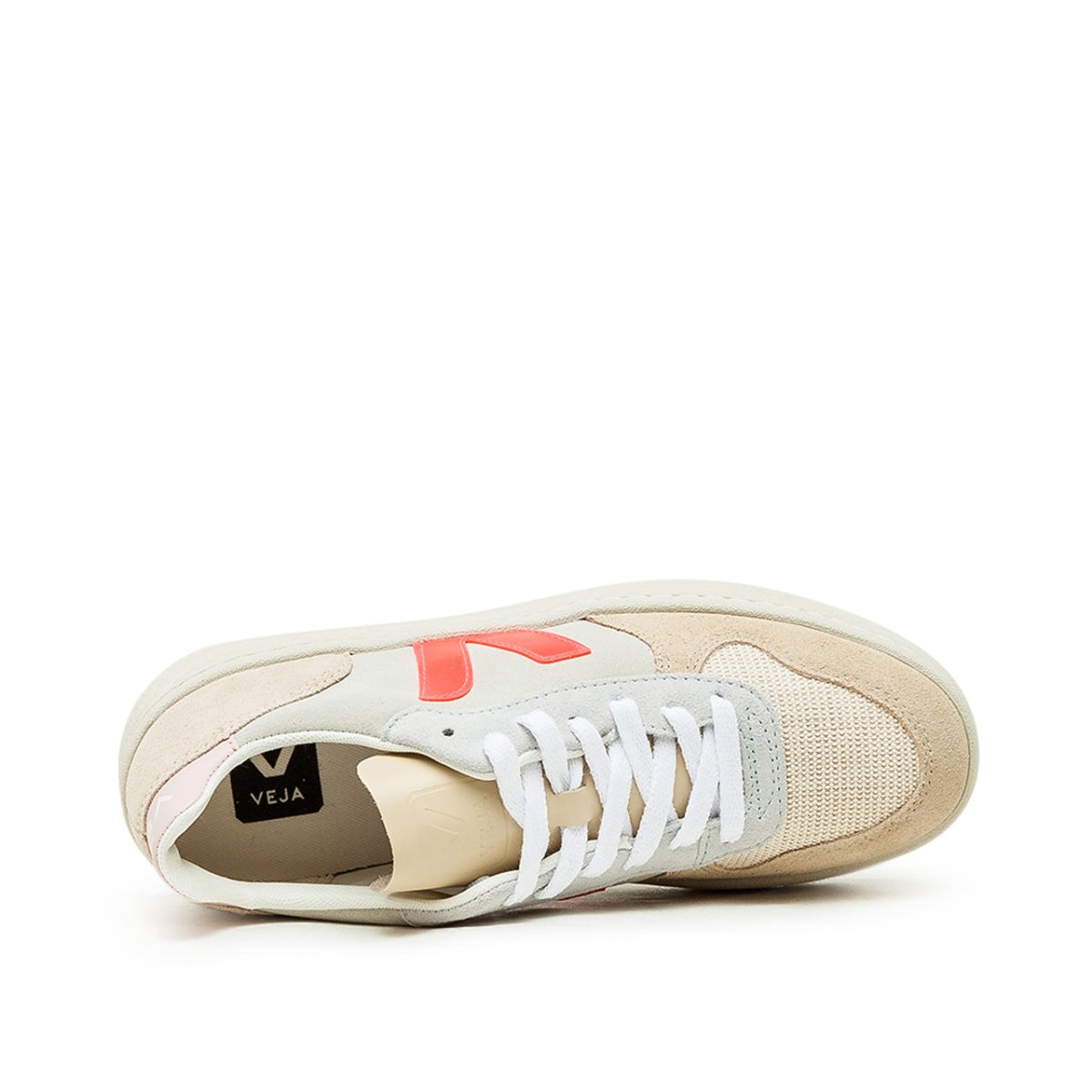 Veja WMNS V-10 Suede (Natural / Rosa)  - Allike Store