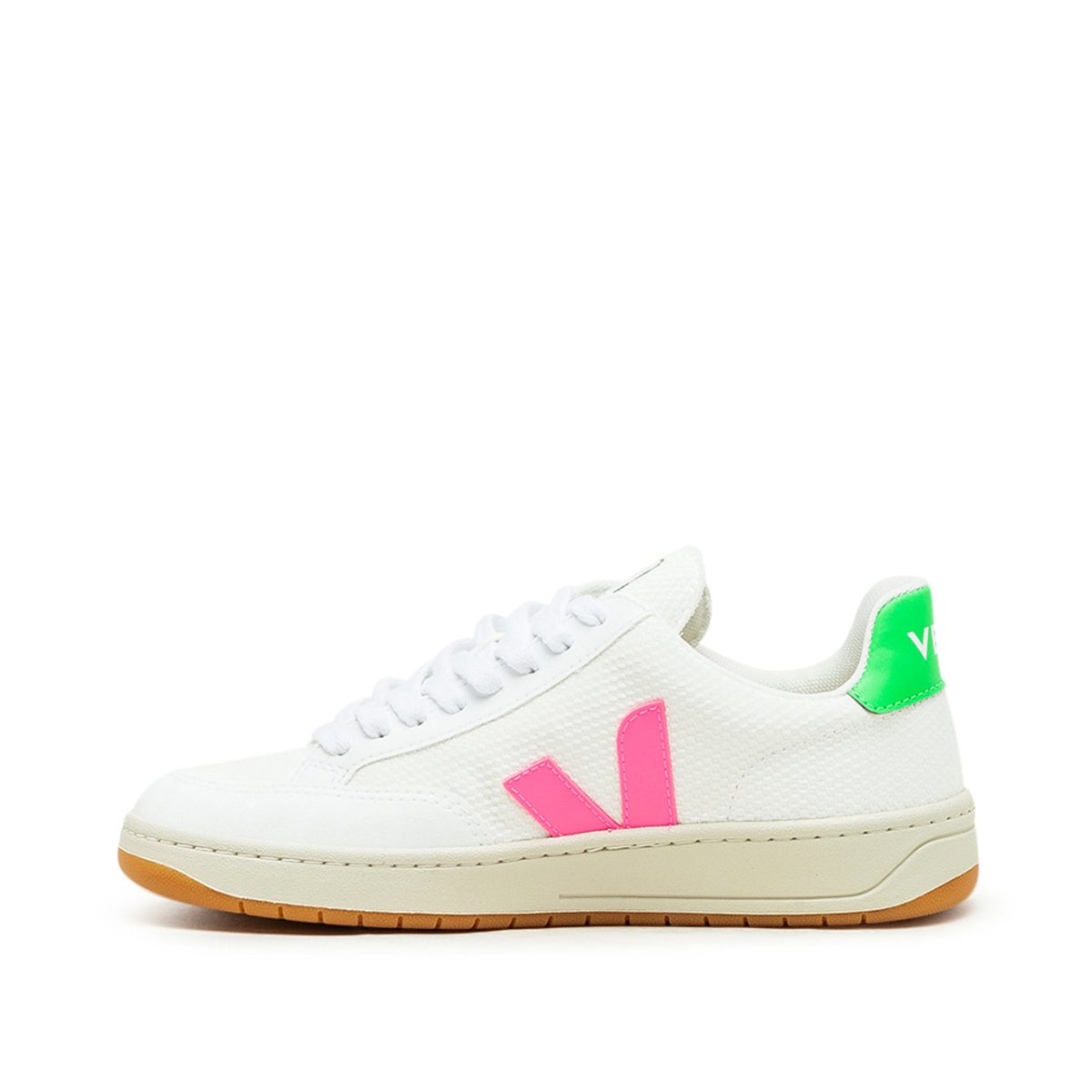 Veja WMNS V-12 B-Mesh (Weiß / Pink / Hellgrün)  - Allike Store