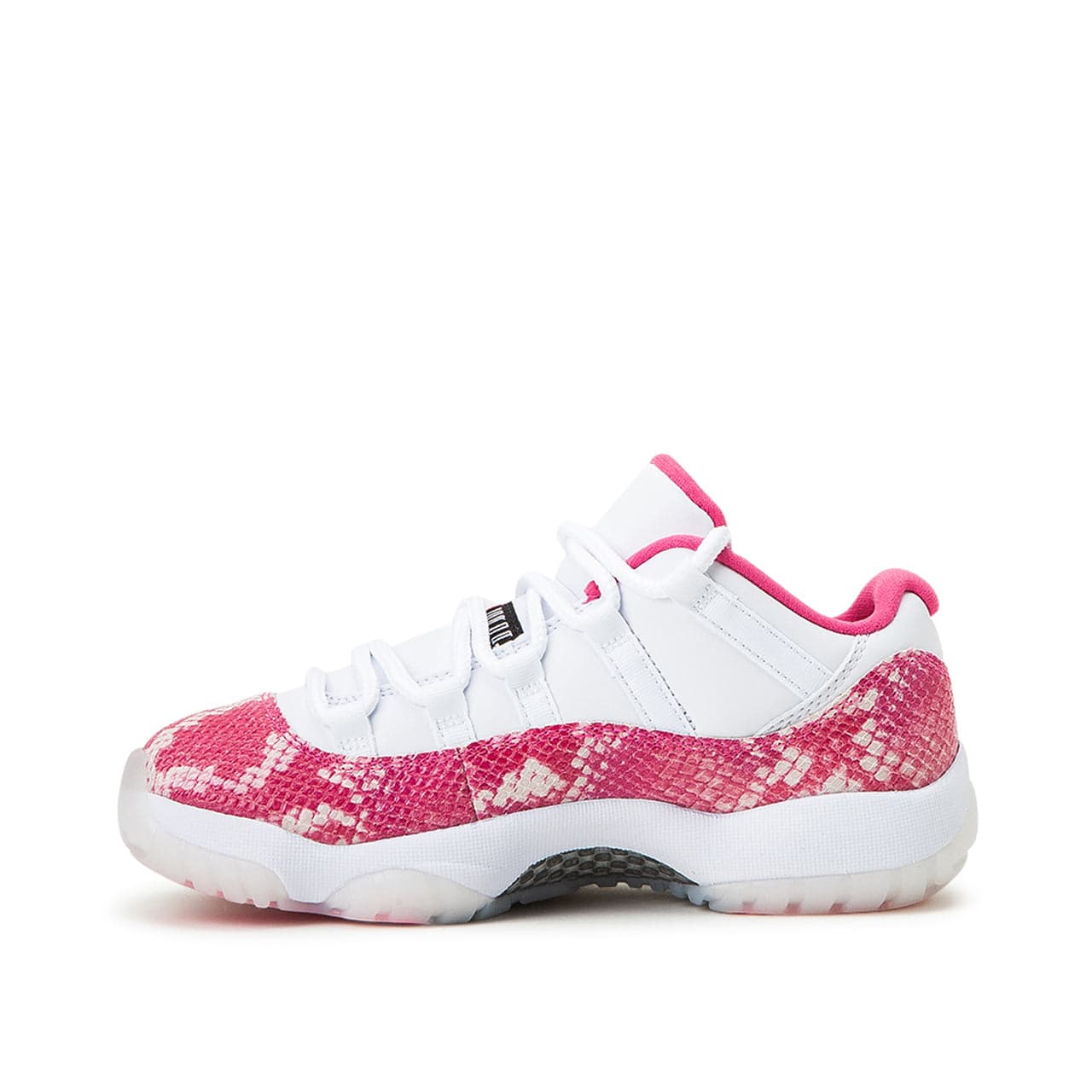 Air Jordan WMNS 11 Retro Low Pink Snakeskin White Pink AH7860 106 Allike Store