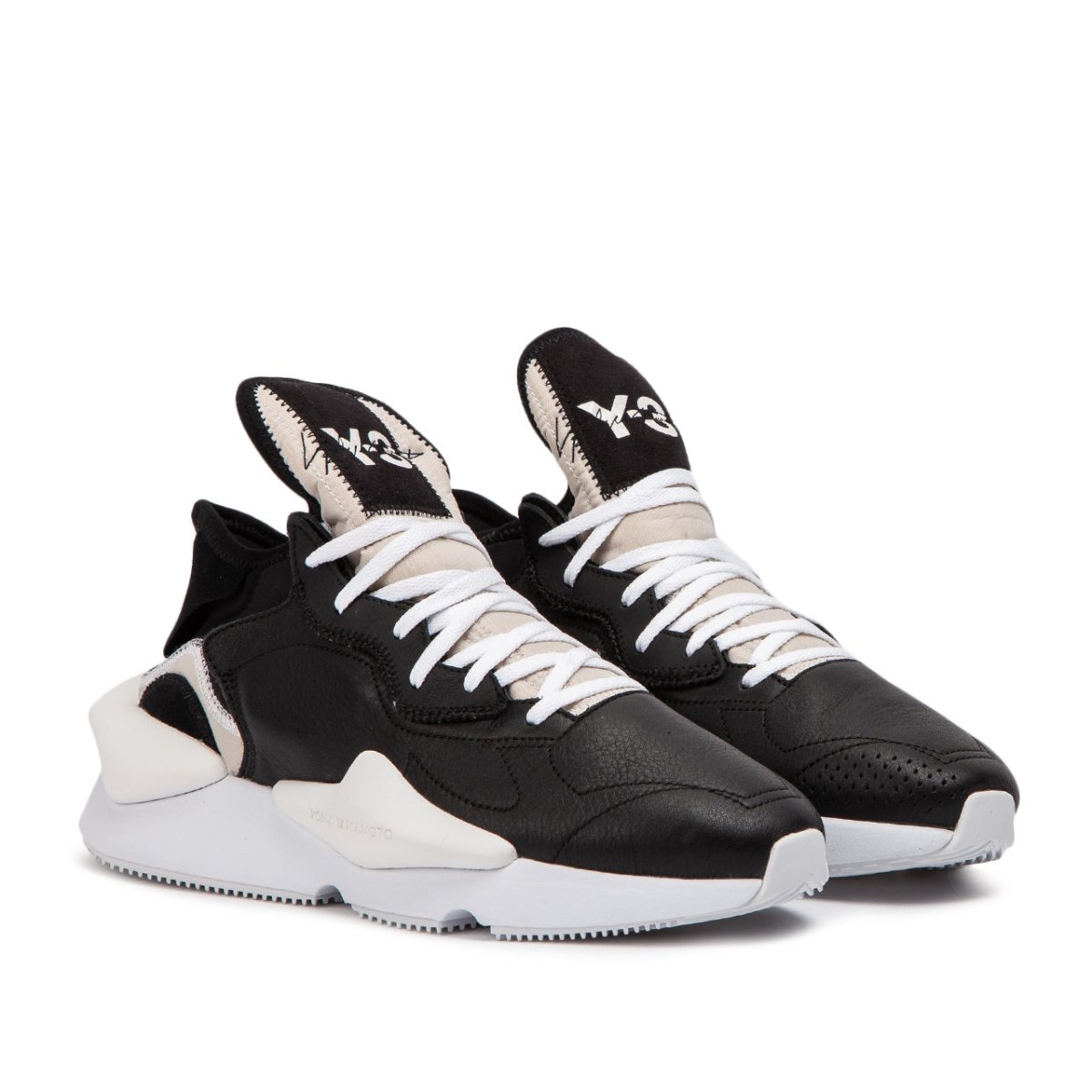 Y-3 Kaiwa (Schwarz / Weiß)  - Allike Store