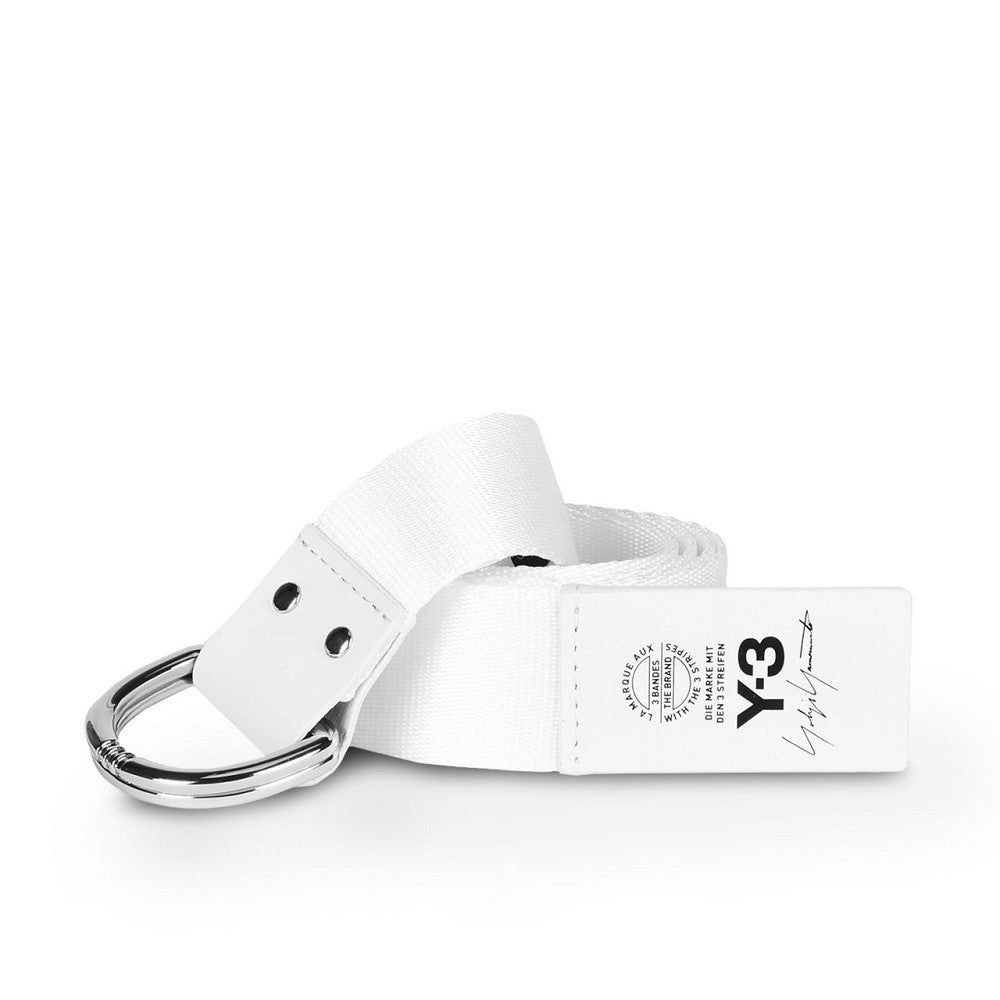 Y-3 Logo Belt (Weiß)  - Allike Store