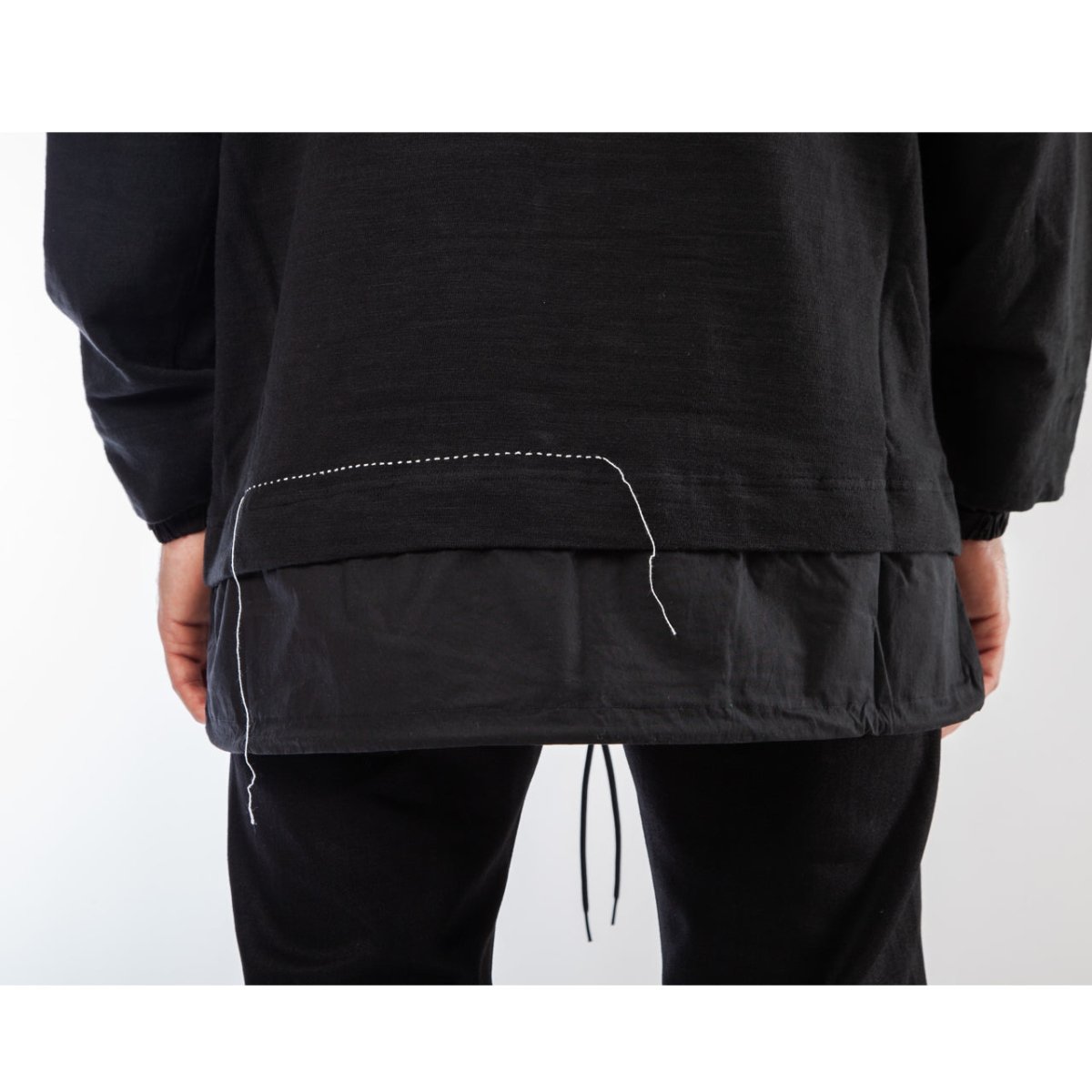 Y-3 Sashiko Layered Hoodie (Black) DP0535 – Allike Store