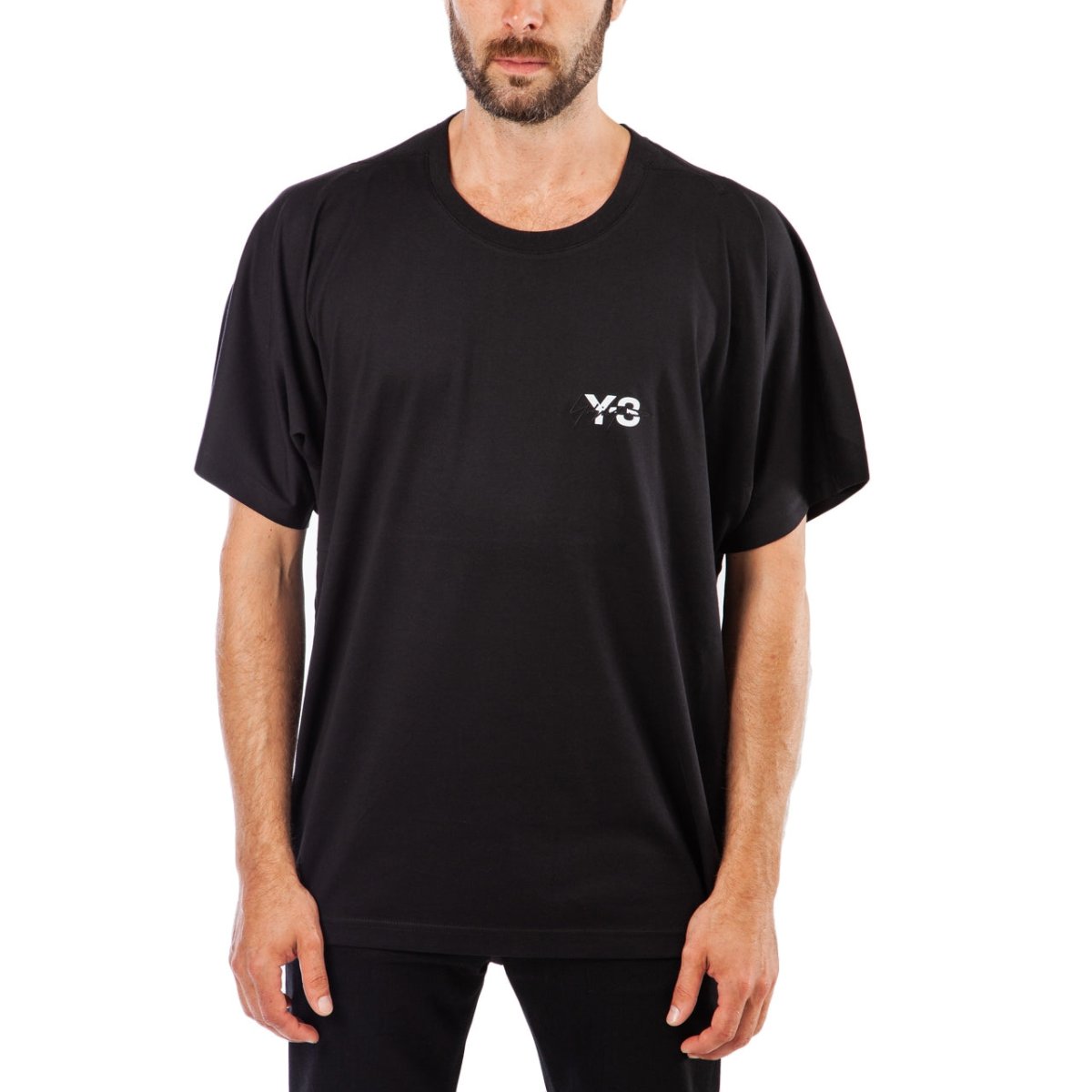 Y-3 Signature SS T-Shirt (Schwarz)  - Allike Store