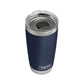 Yeti Rambler 20oz (591ml) Becher (Navy)  - Allike Store