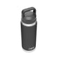 Yeti Rambler 26oz (769ml) Flasche mit Chug Cap (Schwarz)  - Allike Store