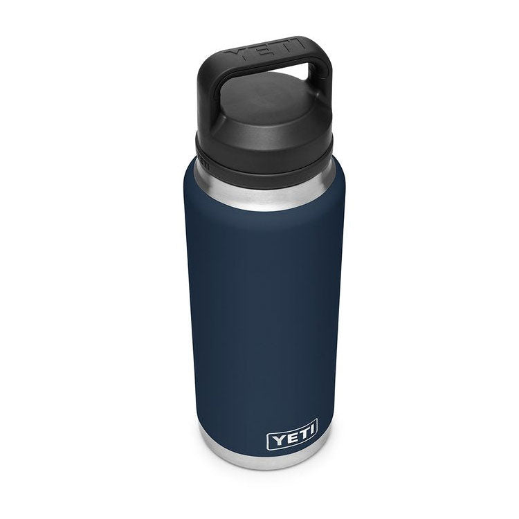 Yeti Rambler 36oz (1065ml) Flasche mit Chug Cap (Navy)  - Allike Store