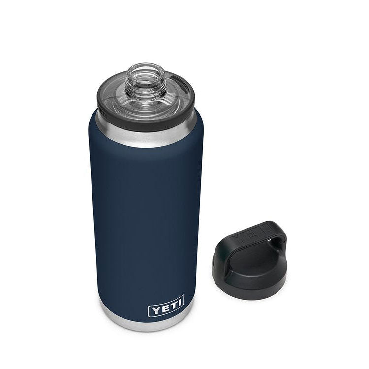 Yeti Rambler 36oz (1065ml) Flasche mit Chug Cap (Navy)  - Allike Store