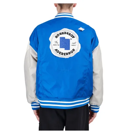Converse x ADER ERROR Shapes Varsity Jacket (Blau / Creme)