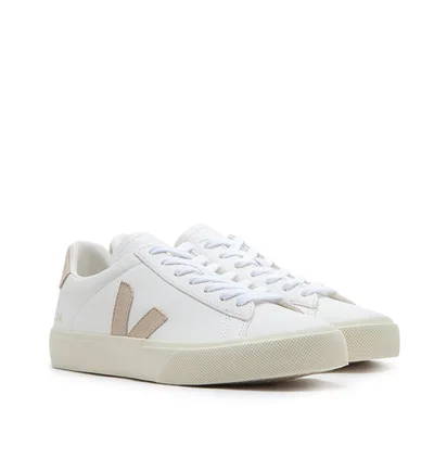 Veja WMNS Campo Chromefree Leather (Weiß / Braun)