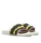 adidas Adilette (Gelb / Grün / Weiß)