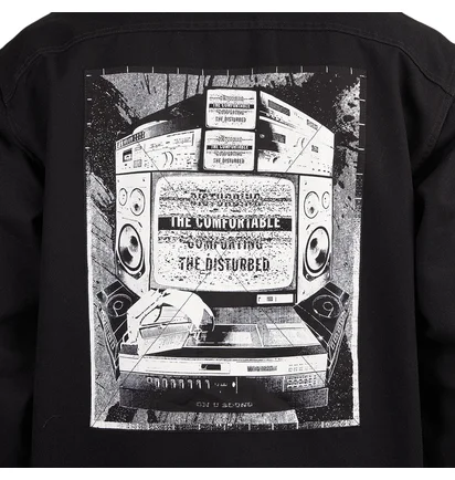 Carhartt WIP L/S On-U Sound Shirt Jac (Schwarz)