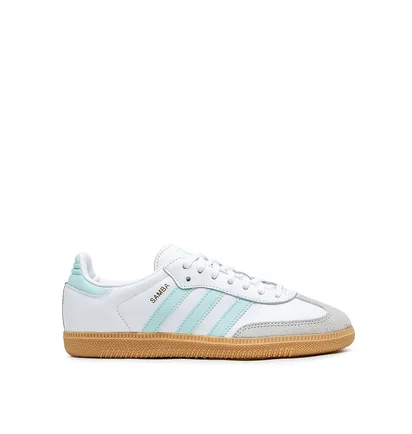 adidas JUNIOR Samba OG (Weiss / Hellblau)