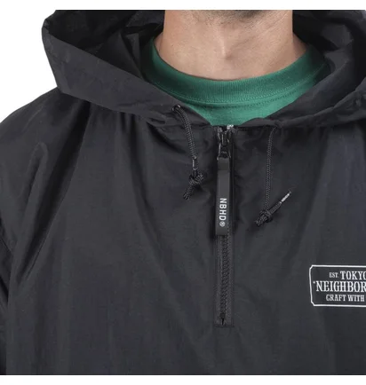 Neighborhood N-JKT Windbreaker (Schwarz)