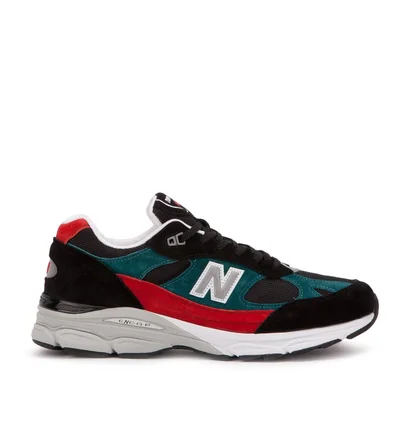 New Balance M 9919SCF - Made in England '.9 Pack' (Schwarz / Rot / Türkis)